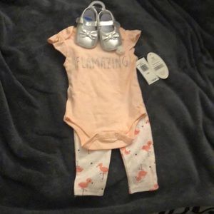 Brand new Bon Bebe 12 month old matching set